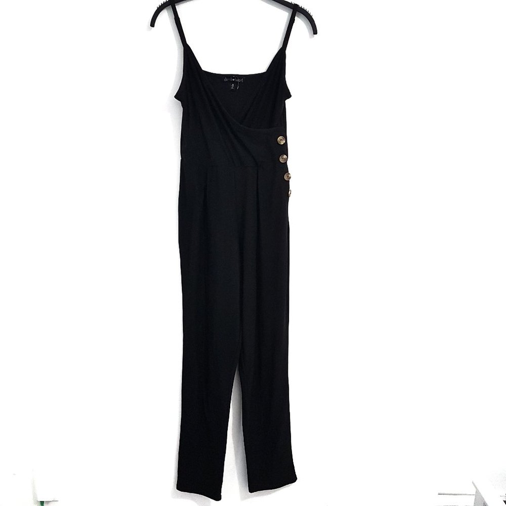 Derek Heart Black jumpsuit - Size M
